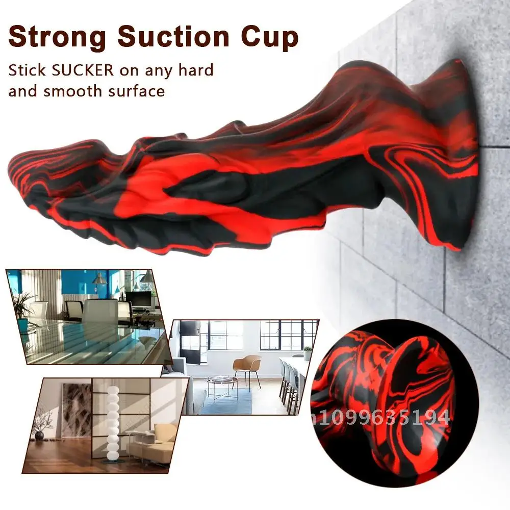 سيليكون واقعية ضخمة التنين دسار شفط كأس دسار جهاز تدليك للبروستاتا كبير بعقب المكونات قضبان اصطناعية سميكة الشرج الجنس لعب للنساء