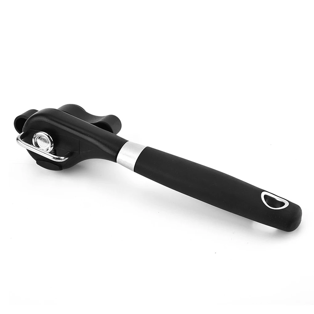 

Ручной консервный нож с боковой резкой, открывалка для бутылок из нержавеющей стали, эргономичная ручная открывалка для банок, кухонный инструмент