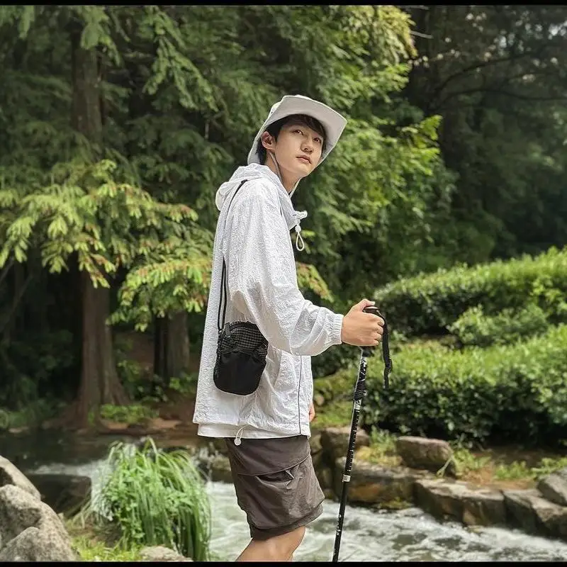 Outdoor-Aufbewahrungstasche mit Schultergurt, Smartphone-Tasche, wasserdichte Wasserflaschentasche für Sport und Wandern, leichtgewichtig – Detail 14