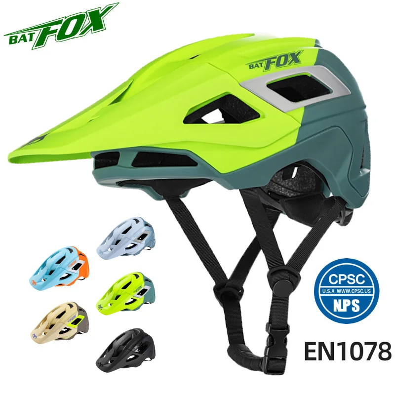 

BATFOX New Helmet cycling MTB Men women Bicycle Helmet capacete ciclismo Ultralight mountain road bike helmets casco fox