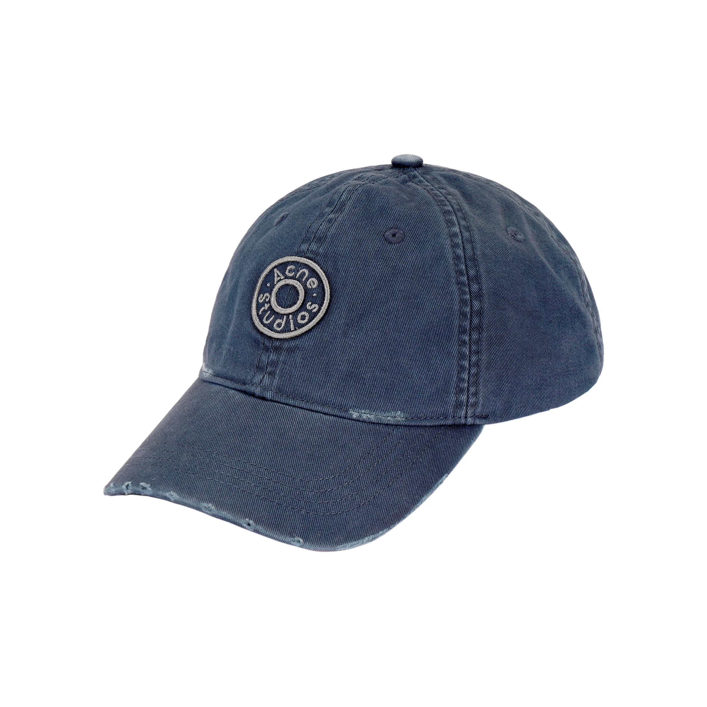 Acne Studios Cotton Baseball Caps Unisex Blue C40450-833