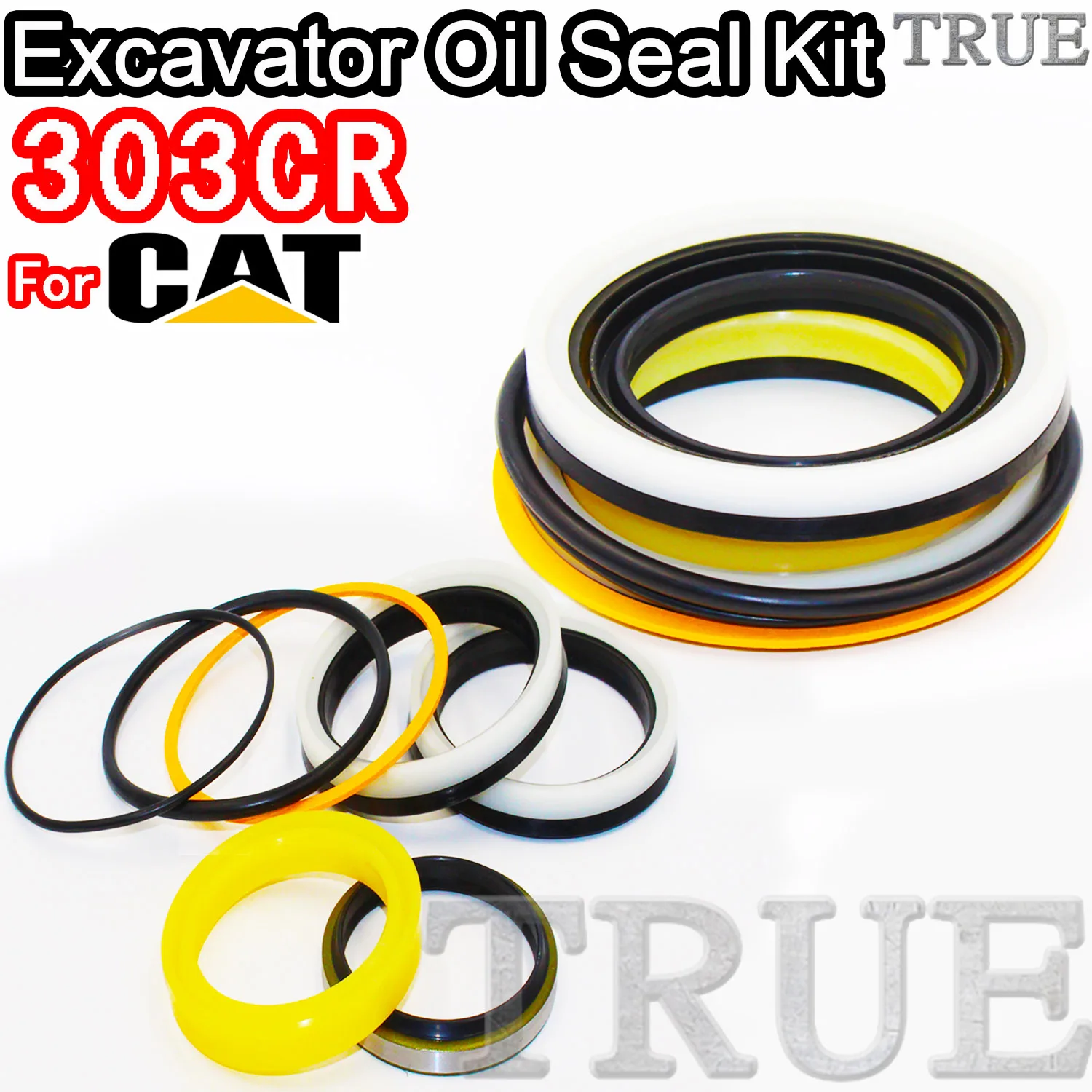 

For 303CR Caterpillar Oil Seal Excavator Repair Kit Heavy Master Excavating Machinery Maintenance Floating Rebuild Parts MOTOR