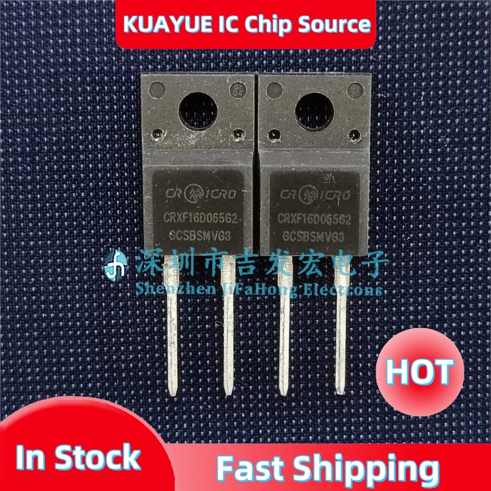 10PCS-30PCS CRXF16D065G2  TO-220F-2 650V 16A SCI Fast Shipping In Stock