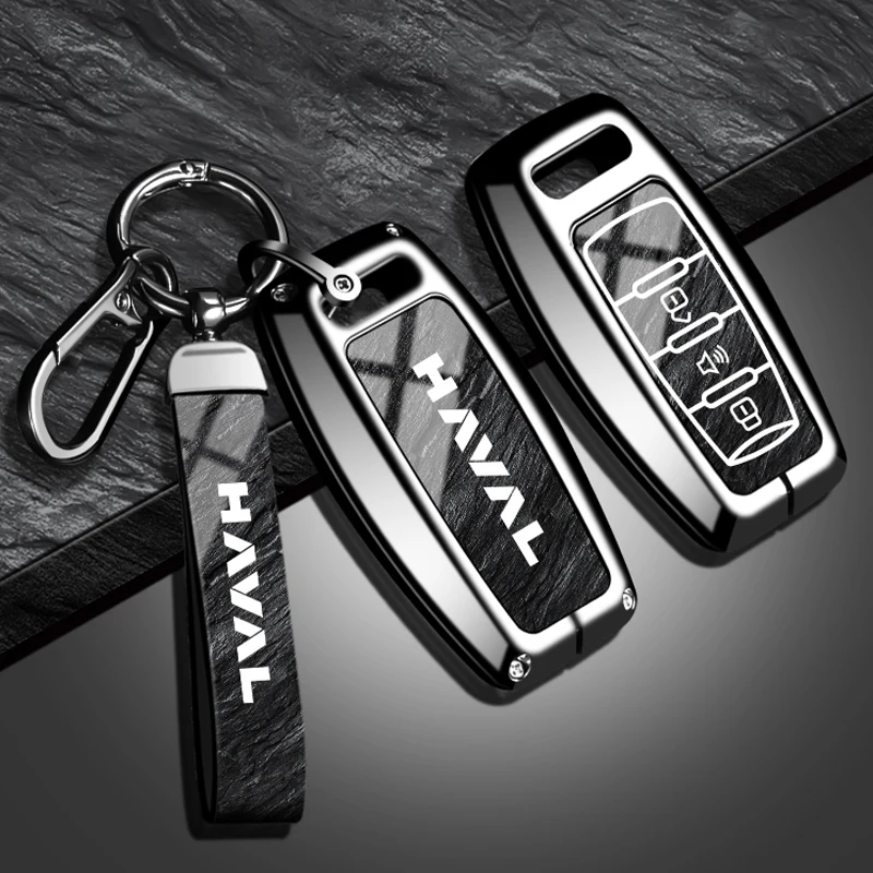 

Car remote key protection case, suitable for Haval Hover H1 H4 H6 H7 H9 F5 F7 H2S GMW zinc alloy car keychain keychain accessori