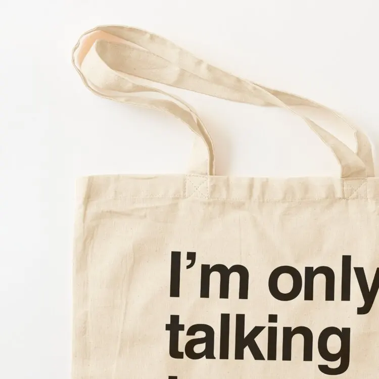 I'm Only Talking To My Cavoodle Tote Bag Custom bag Women's bag Lady bags tote bags cloth bags