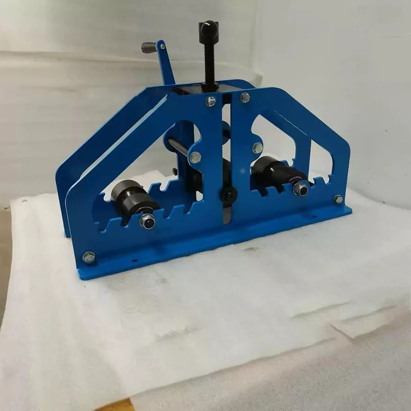 

Manual Pipe And Tube Bending Machine Multiple Steel Pipe Bender Flat Steel Radius Bending Press Brake TR-60 For Home Workshop
