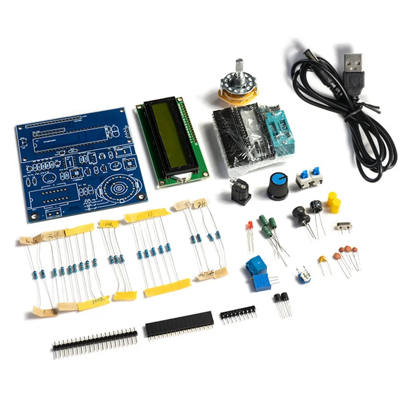 Stable Performance-DC5V High Precision Digital Inductance And Capacitance Measuring Instrument Frequency Meter Durable Easy Inst