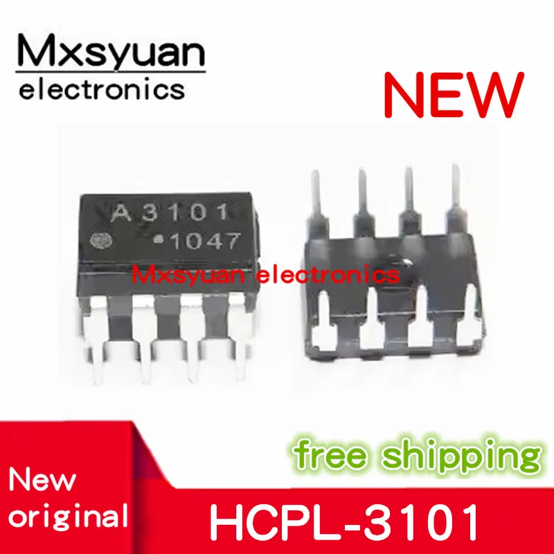 10pcs/lot HCPL-3101 HCPL3101 A3101 DIP8 100% New original stock