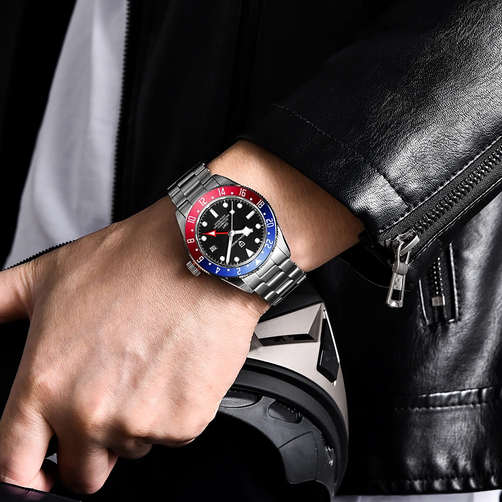 Reloj PAGANI DESIGN para hombre, reloj de pulsera mecánico, relojes automáticos para hombre, reloj con espejo de zafiro AR, regalos deportivos de lujo, novedad de 2025