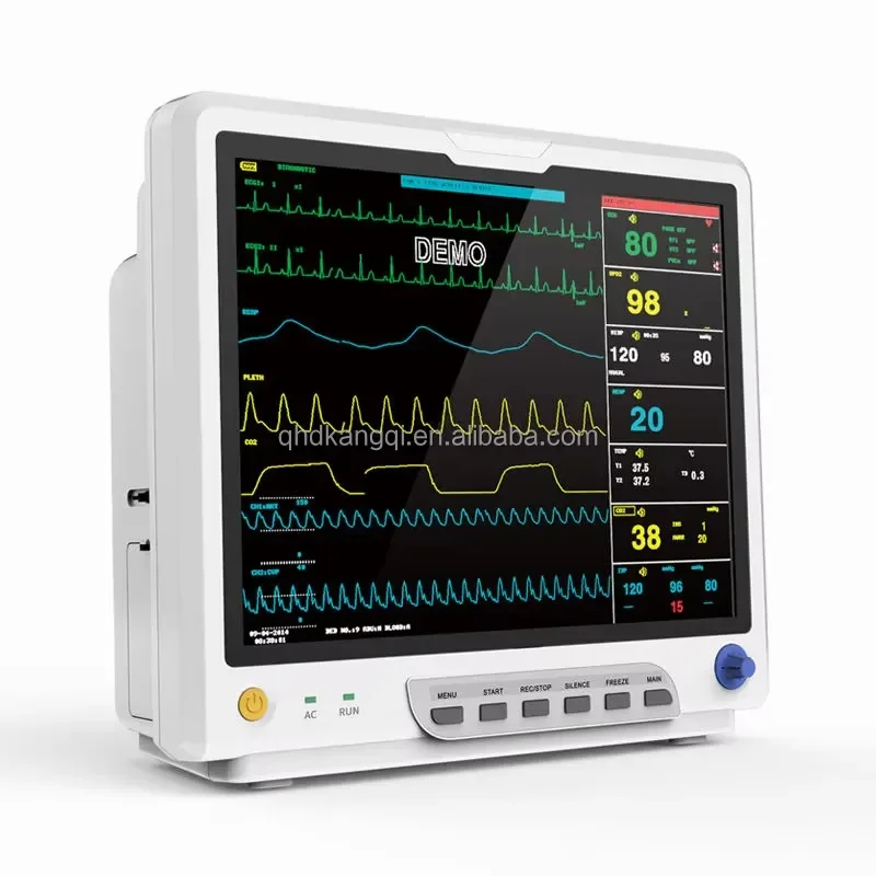 CMS9200 15 Inch Large Color Screen Monitor Multi-Parameter Patient Monitor