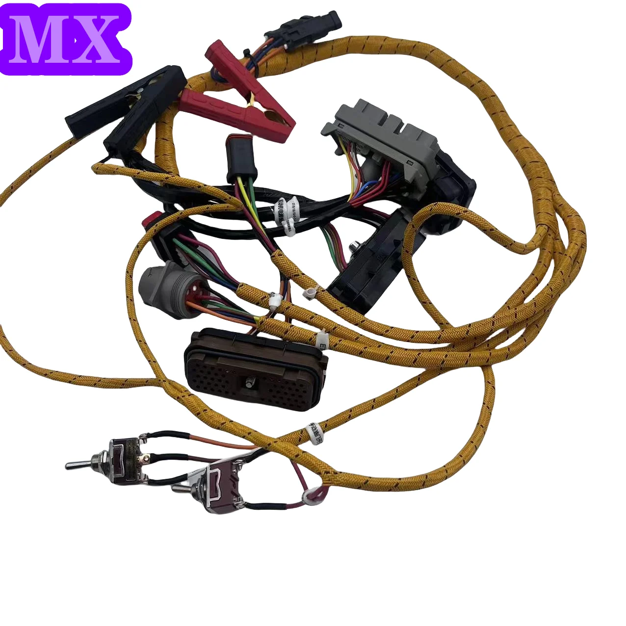 Perkins Caterpillar ecm programming test cable C6.4/C6.6/C7/C9/C13/C15 connection 9P diagnostic cable 478-0235