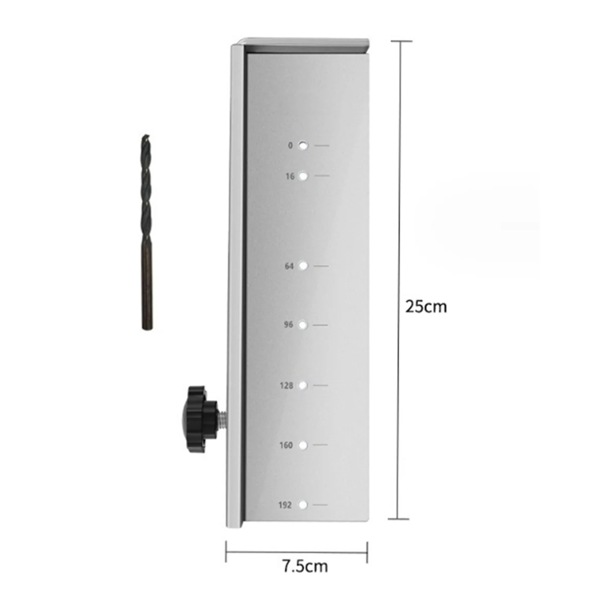 Adjustable Cabinet Hardware Jig Tool Aluminum Alloy Drilling Guide Template Drawer Front Knobs Handles Pulls