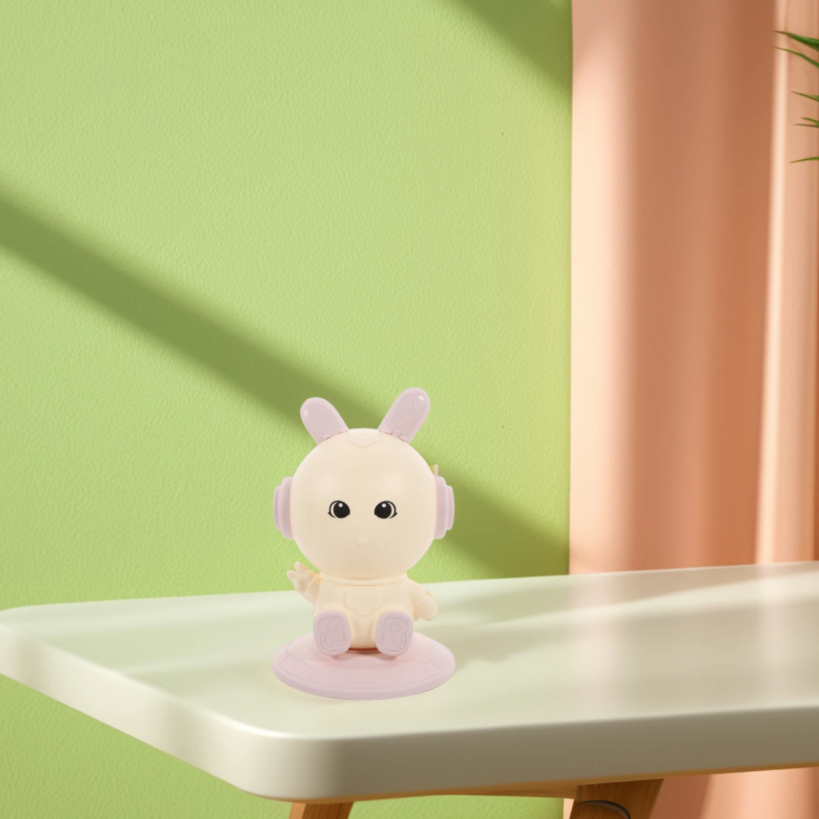 Pretty Holds Rabbit Pen Holder Bunny Pencil Cartoon Case Roller Black for Desk Pink Pouch Office