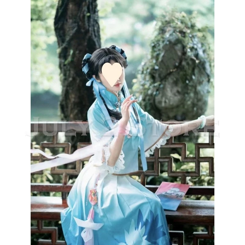 Disfraz de Honor Of Kings Xi Shi, vestido de la era de la República, traje de graduación, juego de rol de Chica de Anime, fiesta de convención completa de Halloween