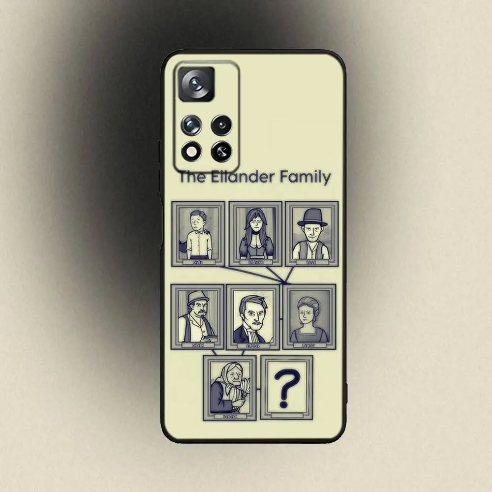 حافظة هاتف Game Rusty Lake لهاتف سامسونج جالاكسي A 91,80,73,72,53,52,51,22,5G,Plus,J,Note غطاء أسود ناعم #6