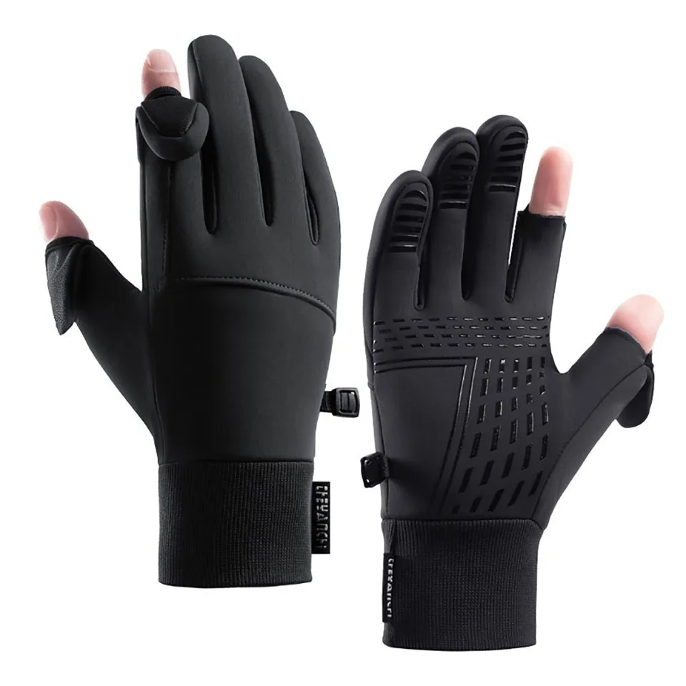 GOBYGO Cycling Gloves Men Women Waterproof Touch Screen Anti Slip Windproof Outdoor Sport Riding Motorcycle Full Finger Gloves