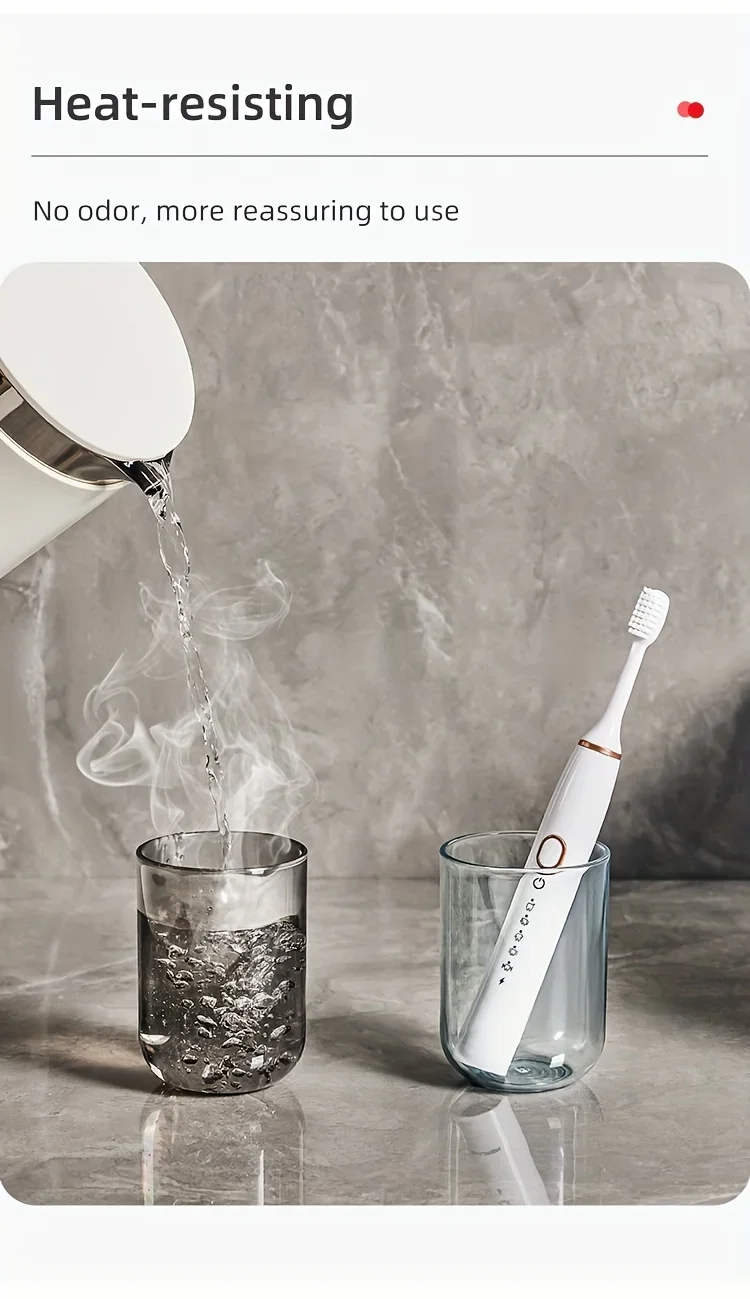 Toothbrush Holder with Dust Cover, Drainage Design, Plastic Multifunctional Bathroom Toothbrush and Cup Organizer