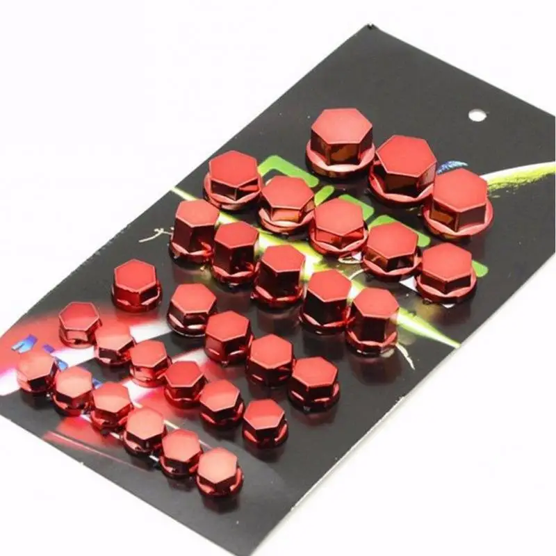 30 ピース/セットオートバイカラースクリューキャップ装飾ヤマハ FZ6S FZ6N FZ6R YBR 125 MT-03 MT-25 FAZER600