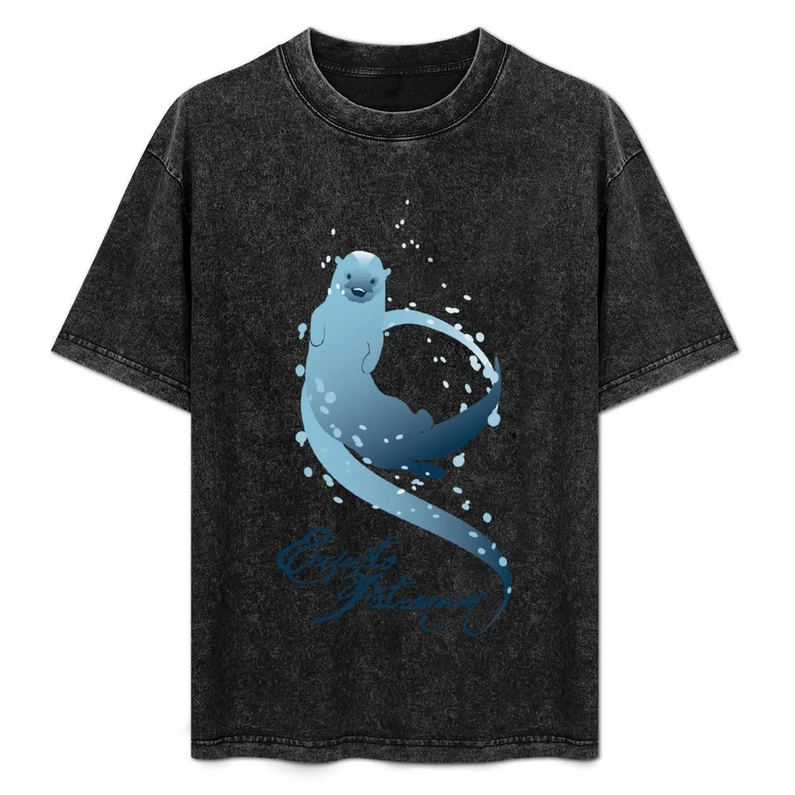 

Expecto Patronum! (Otter) T-Shirt funny costumes custom t-shirts summer 2025 t shirt men