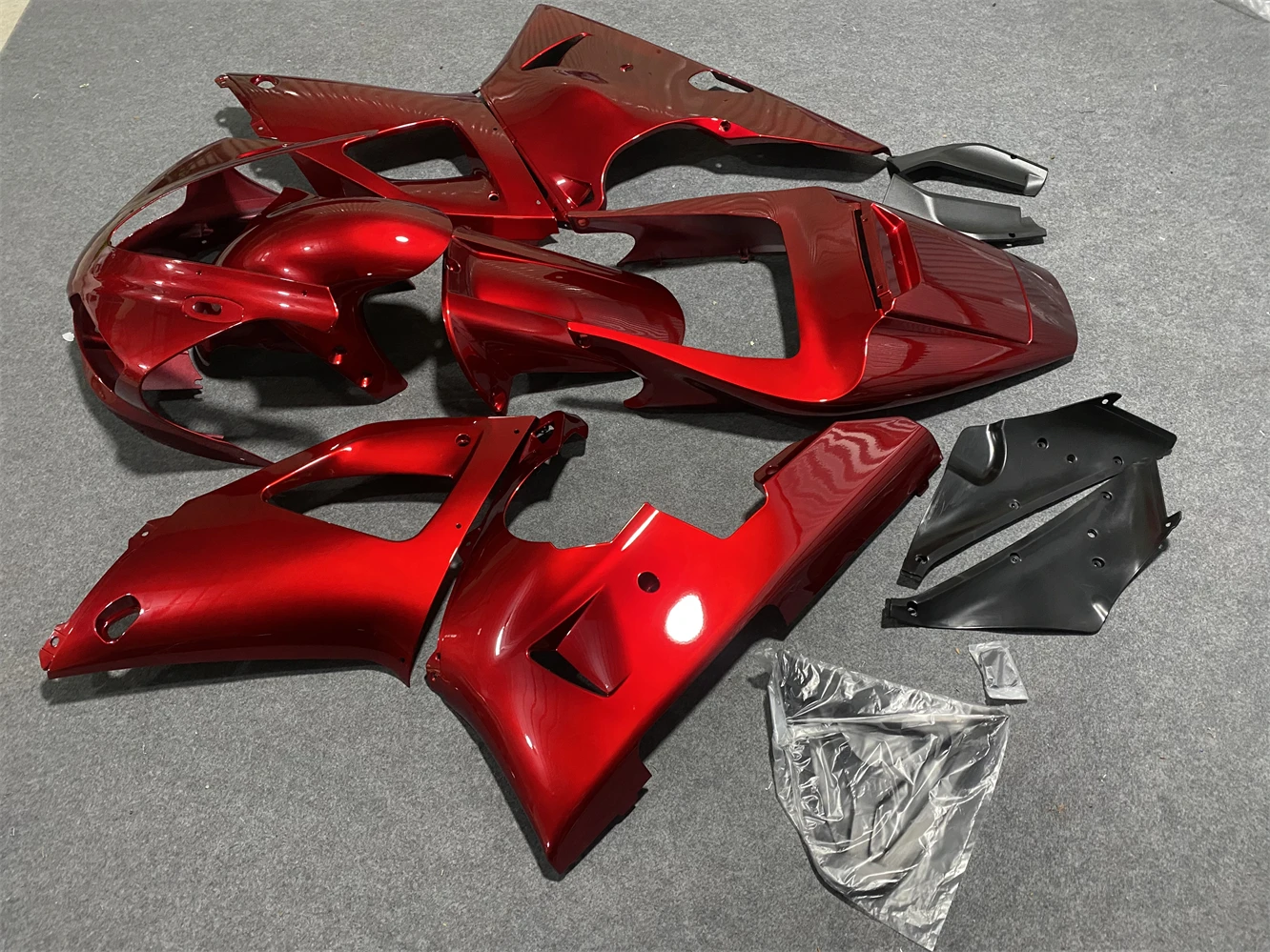 New ABS Whole Motorcycle Fairings Kit Fit for YAMAHA YZF- R1 1998 1999 98 99 R1 Bodywork Set Custom Metallic red
