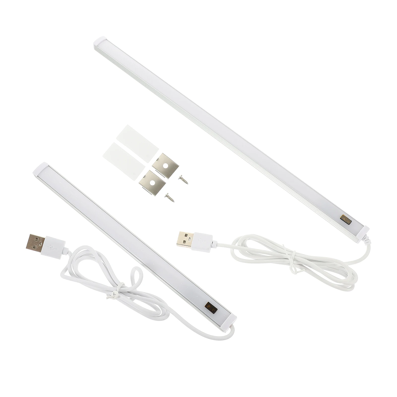 2Pcs LED Sensor Cabinet Lights Rechargeable Motion Induction Lamp for Closet Kitchen Bathroom Under Cabinet LED Lamp