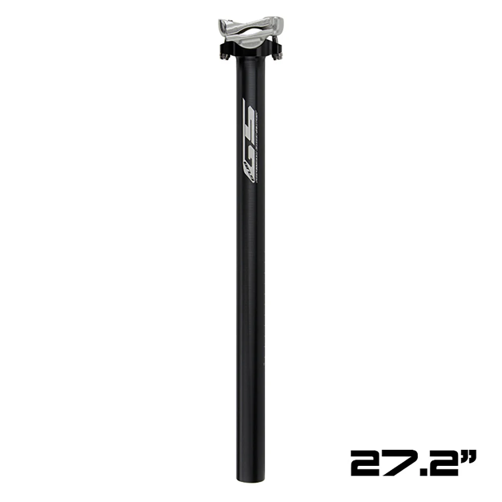 GUB GS-Mountain Road Bike Seat Post, Aluminum Alloy, Black Seat Pipe Accessories, 27.2mm, 31.6mm x 385mm