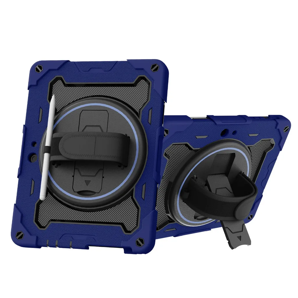 

Protective Cover for Microsoft Surface Go 1 2 3 10.5' Rotating Hand Strap Shockproof Case Kids Safe Funda with Rotating Stand