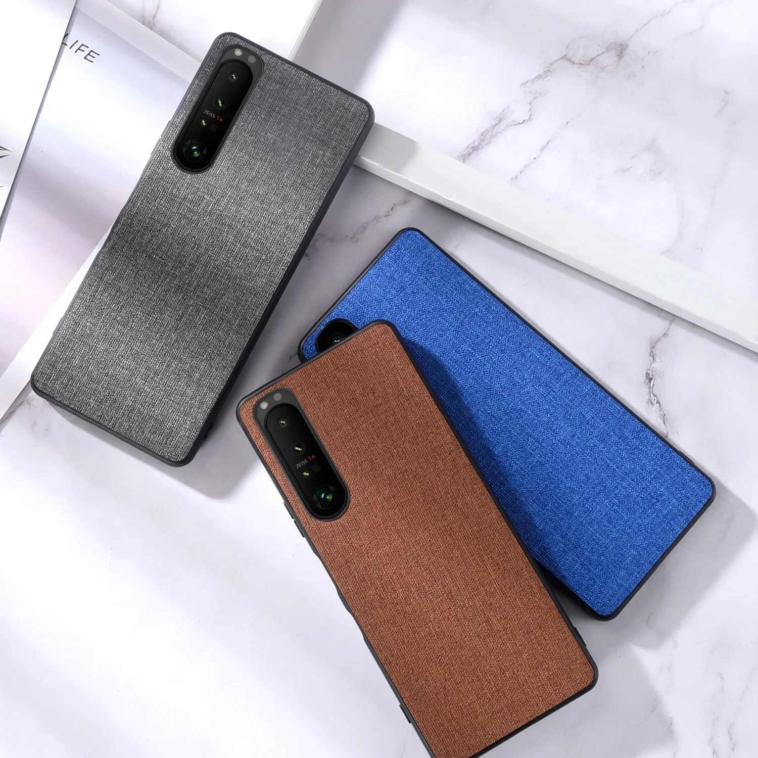 Protective Case For Sony Xperia XZ3 XZ4 1 10 5 Ace III IV II IV Pro I 10V 1V 5V 10IV 1IV 5III 10III 1III 5II Cloth Cover Funda