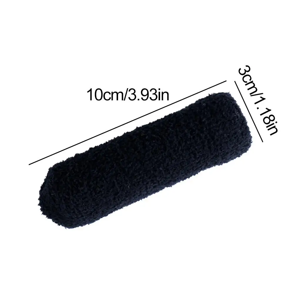 Guante de agarre de felpa simulada, cubierta de mango de motocicleta para invierno, guantes con mango grueso y cálido, cubiertas universales para Scooters, calentador de manos