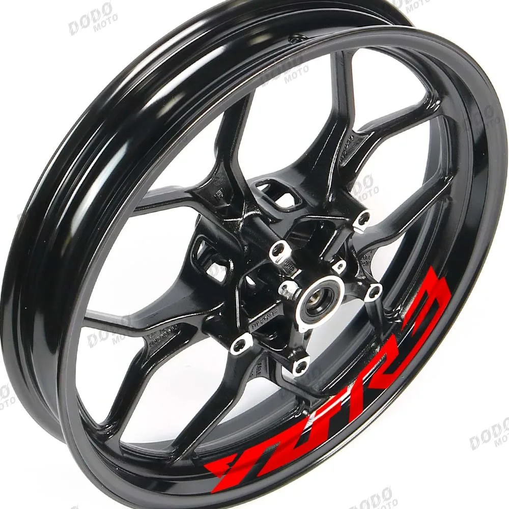 For YZF-R3 2015-2026 YZF R3 yzf r3 Motorcycle Reflective Tire Inner Ring Wheel Sticker R3 Logo Refit Racing Waterproof Decals