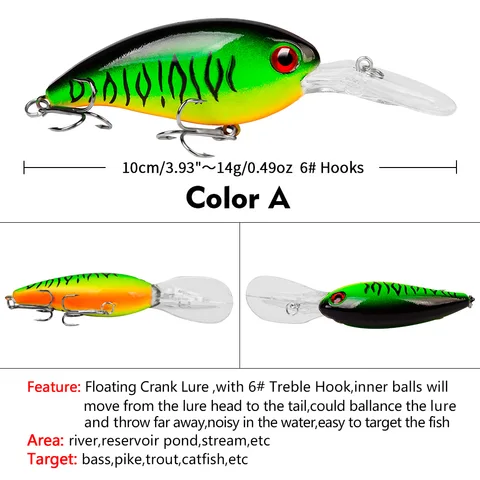 Приманка BKK CrankBait для карпа 14г
