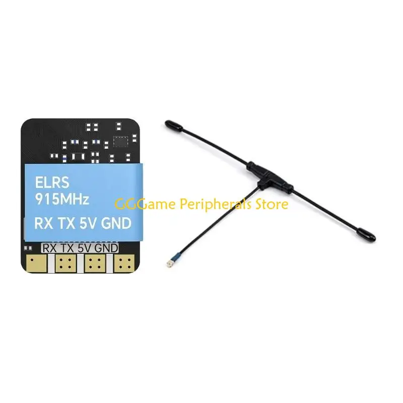 U55B ELRS RX Receptor código aberto ExpressLRS Receptor 2,4 GHz / 915 / 868 MHz Receptor resistente a interferências para