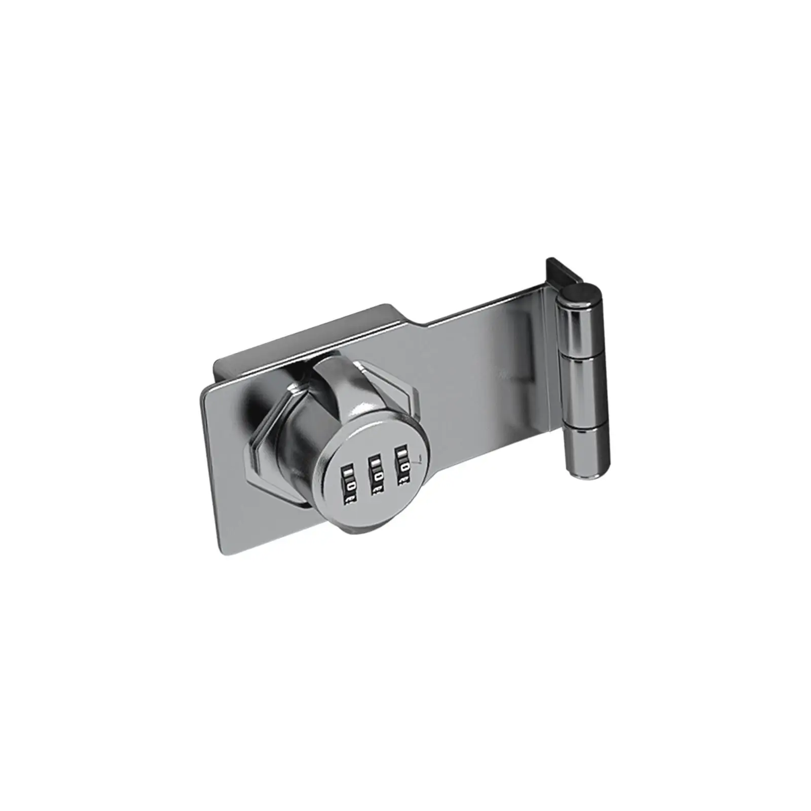 3 Digit Combination Lock, Mechanical, Dial Combination cam Lock, Door Locks, 90 Degree Password Safety Lock for Drawer Cafe Bar