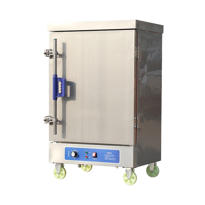 Commercial Electric Gas 12/24 tray dumpling rice bun cabinet Electric Food Steamer