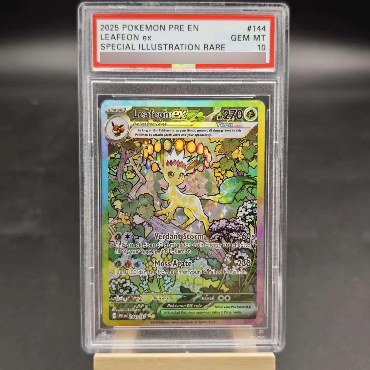 PTCG Eeveelution Umbreon Espeon Vaporeon Eevee بطاقة تصنيف الإنجليزية لتقوم بها بنفسك نسخة نسخة كلاسيكية أنيمي جمع بطاقة لعبة