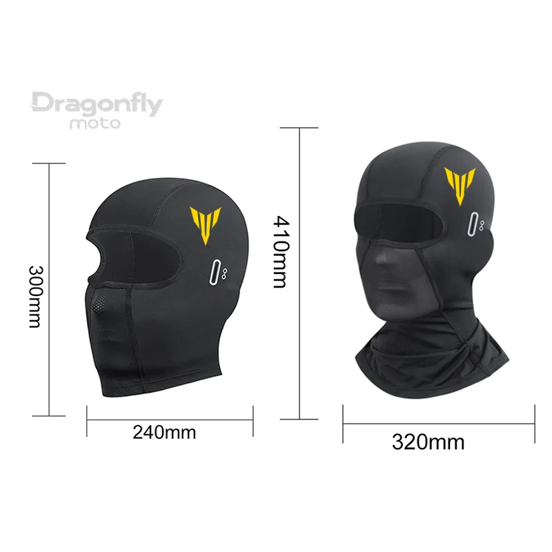 For YAMAHA MT01 MT09 MT07 MT10 MT03 MT 09 07 03 10 Motorcycle Balaclava Summer UV Protection Glasses Face Breathable Hole Men