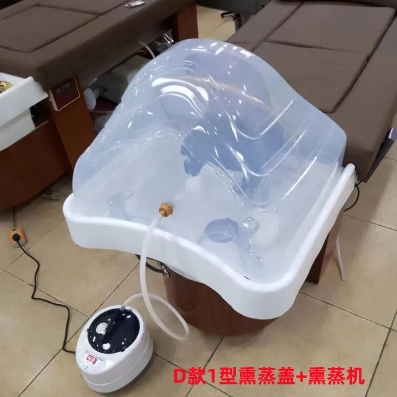 Barber shop washbasin fumigation cover cover