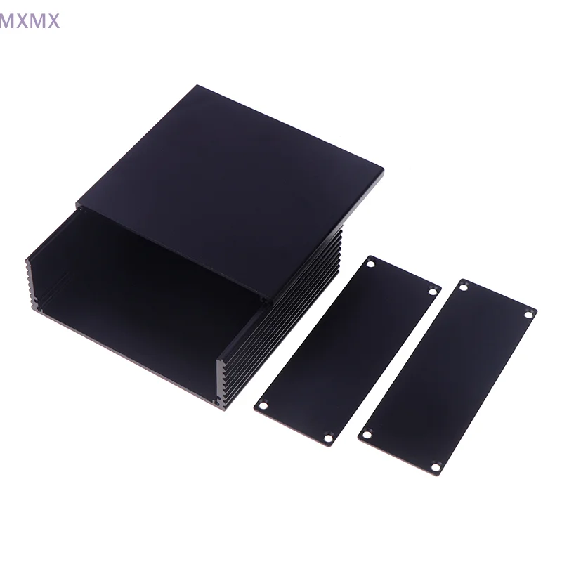 PCB Instrument Aluminum Cooling Box DIY Electronic Project Enclosure Case Circuit Board