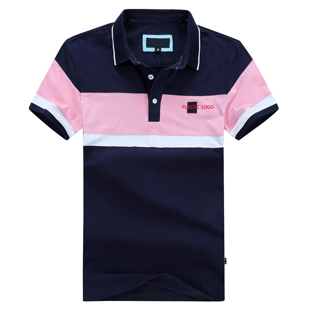 

Summer New Short Men's Polo Contrasting Golf Polo for Men Casual Fashion Homme Polo 100%Cotton France Style Tops Size M to 3XL