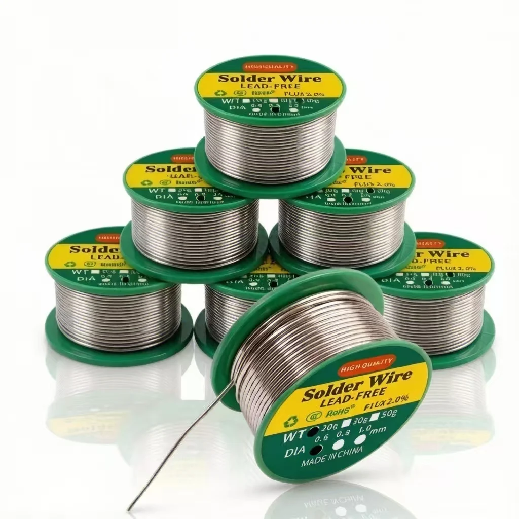 Lead-free No-clean High Purity Solder Wire Tin Melting Point 227 Degrees Solder Wire for Electronic Repair Sn99.3cu0.7
