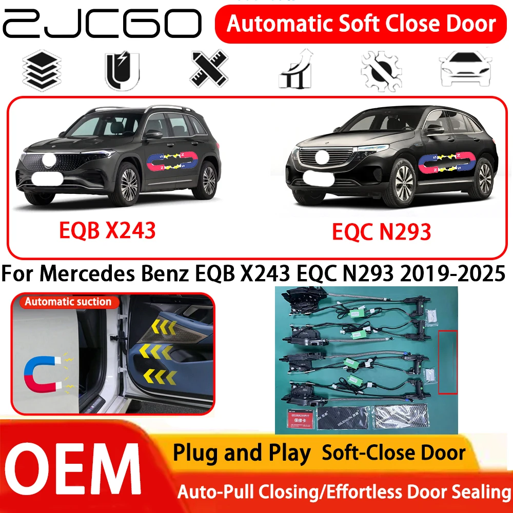 

for Mercedes Benz EQB X243 EQC N293 2019-2025 Car OEM Plug and Play Automatic Electric Soft Close Door Comfort Closing System