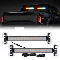 2 X 40 Led Led Warning Strobe Lights for Cars Windshield Emergency Automotive Red Yellow Amber Blue Beacon Lamp Pick Up Truck