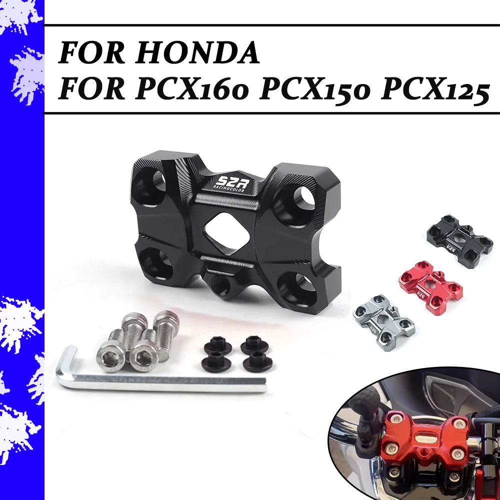 

For Honda PCX160 PCX150 PCX125 PCX 160 125 150 Motorcycle Accessories Handlebar Pressure Code Cover Riser Mount Handle Guard