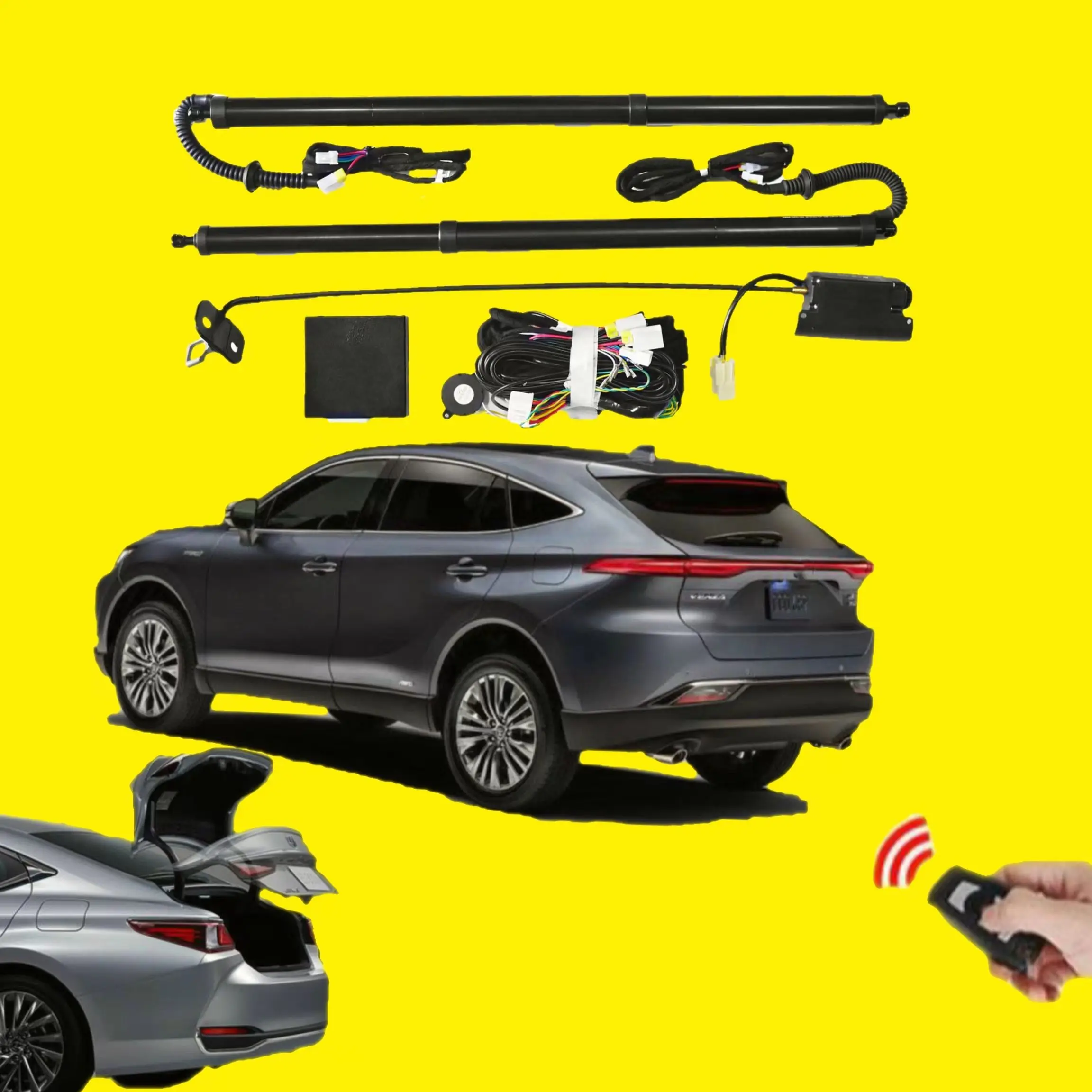 Điện Ốp Lưng Cho Xe TOYOTA HARRIER Tự Động Đuôi Xe Cửa Phía Sau Thân Cây Nâng Cổng Chân Cảm Biến Phụ Kiện Xe Hơi