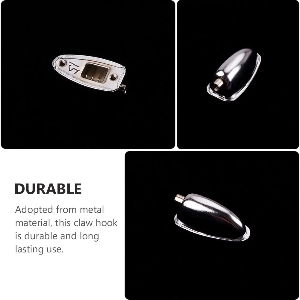 

2 Pcs Snake Drum Set Snare Hooks Lug Electronic Lugs Parts Iron Connector Accessories