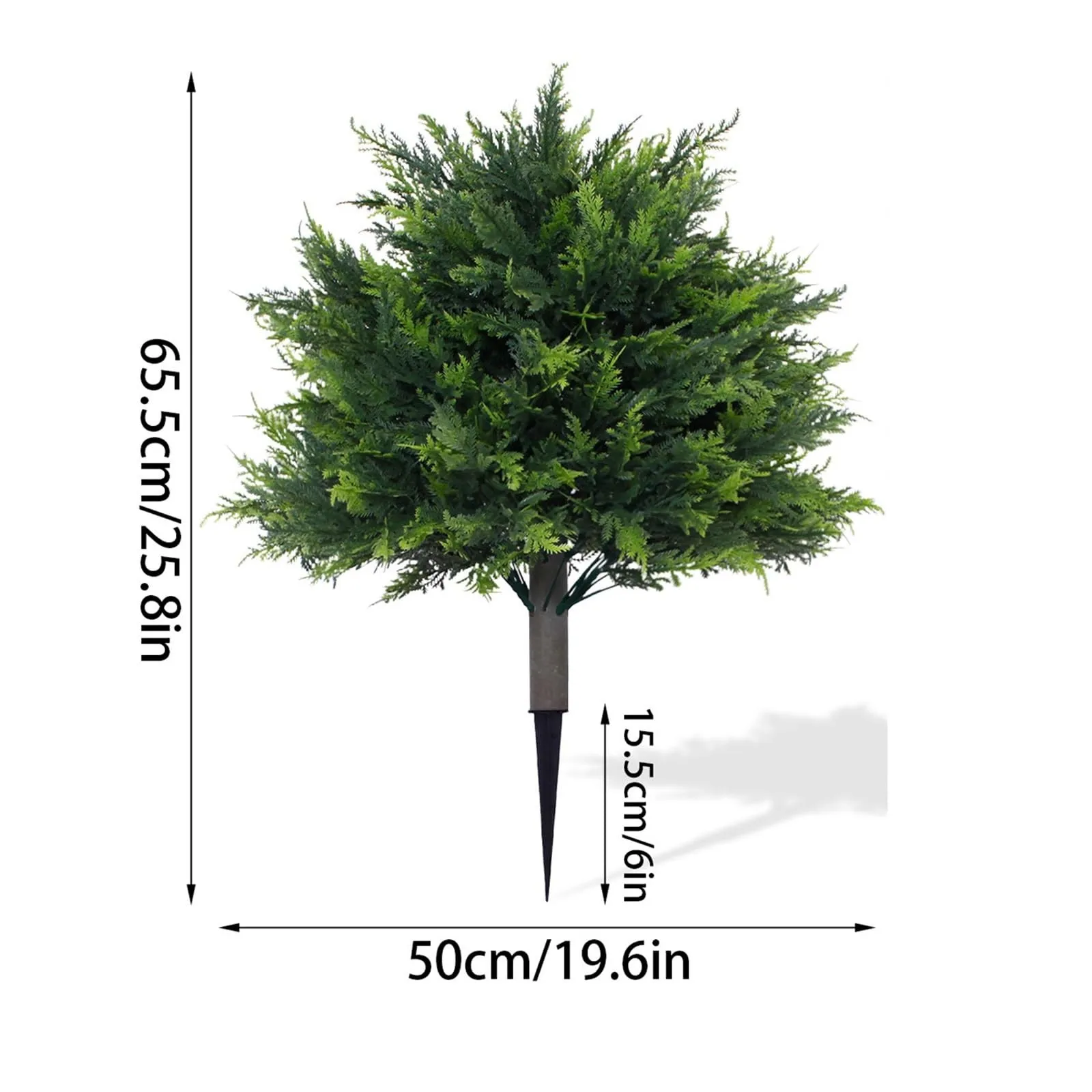 Artificial cedar tree,Simulated eucalyptus tree,Garden Ever Green Faux Plant Balls Outdoor UV Resistant Artificial Fake Bushes