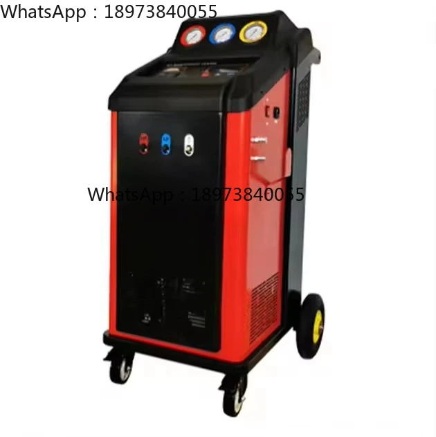 Value-500 Plus R134a Refrigerant Recovery Unit Fully Automotive Air Conditioning Servicing Machine Ac Recovery Machine