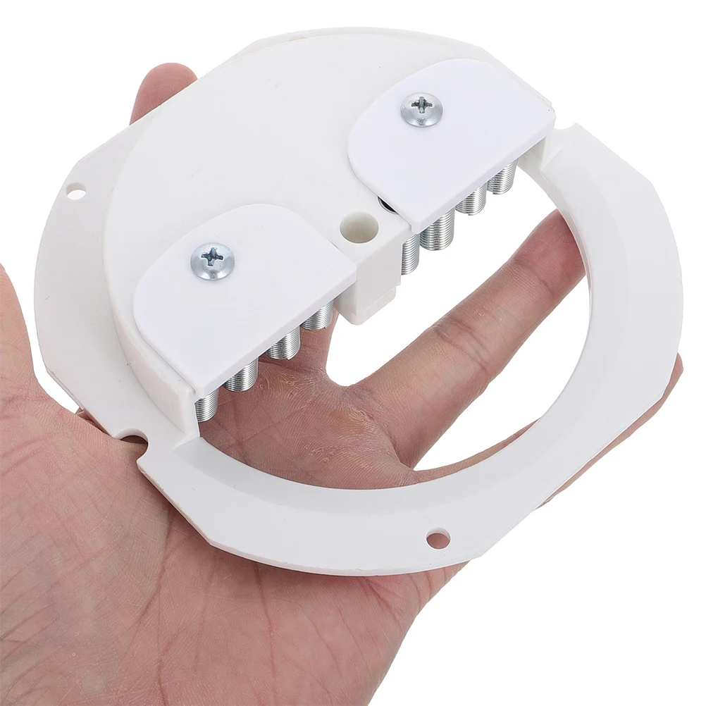 

2 Set Candy Machine Gears Dispenser Replacement Wheel White Plastic Adjustable for