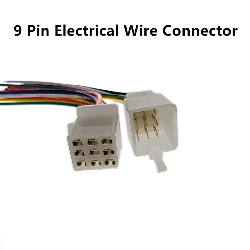 

2.8MM Electrical Wire Connector Plug Set Auto Connectors 2/3/4/6/9 Pin Ways with Cable 15CM Male Female Kit