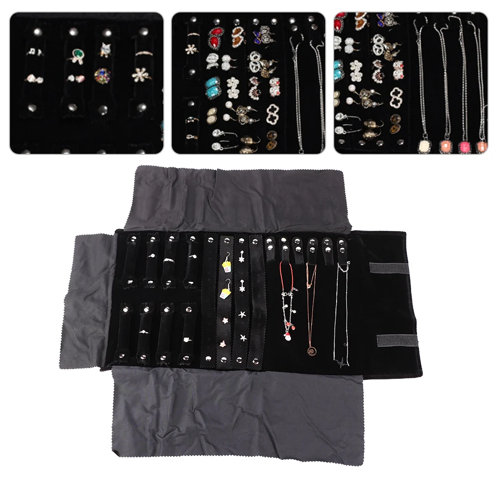 

Jewelry Storage Bag Multi functional Jewelry Storage Bag Earrings Necklace Bracelet Organizer Holder for Jeweler